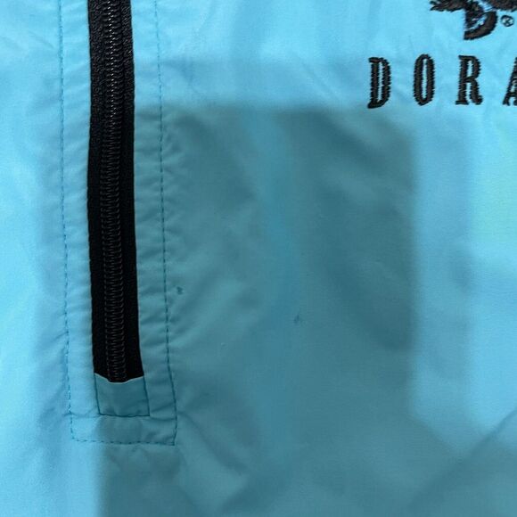 AWS Ashworth Weather Systems Vest Womens Small Blue 1/4 Zip Lined Windbreaker* - Picture 3 of 15